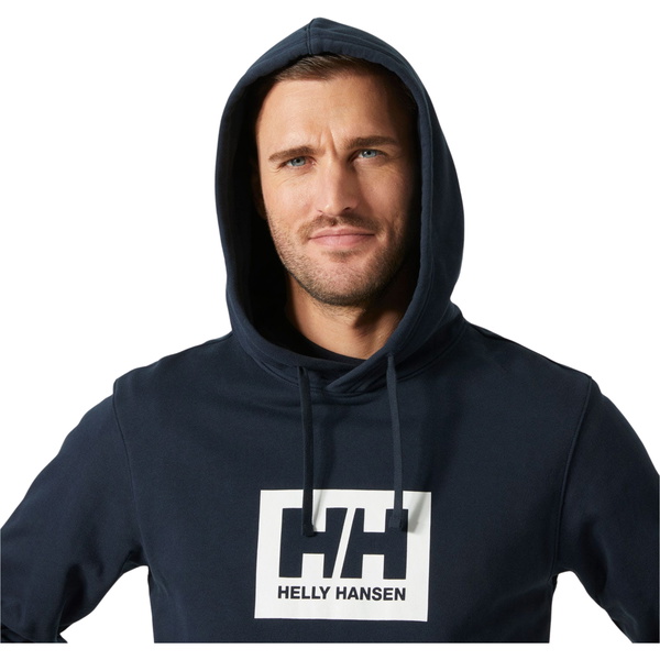 2025 Helly Hansen Mens HH Box Hoodie 54526 - Navy